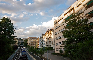 Across the city 